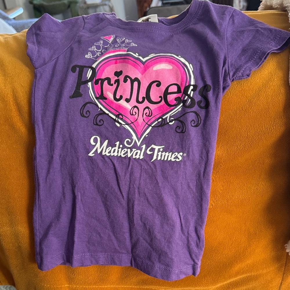 Purple Princess Medieval Times T-Shirt